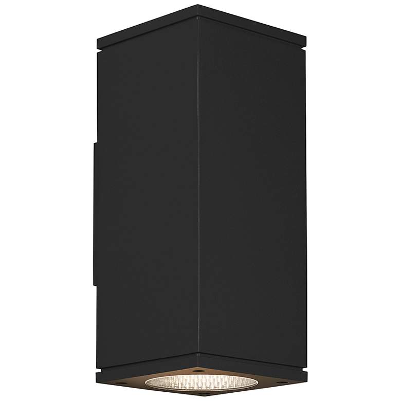 Image 4 Tech Lighting Vex 12" High Black LED Outdoor Wall Light more views