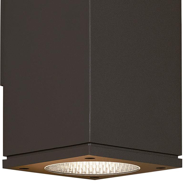 Image 3 Tech Lighting Vex 12"H Bronze Up Down LED Outdoor Wall Light more views