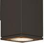 Thumbnail3 of Tech Lighting Vex 12"H Bronze Up Down LED Outdoor Wall Light more views