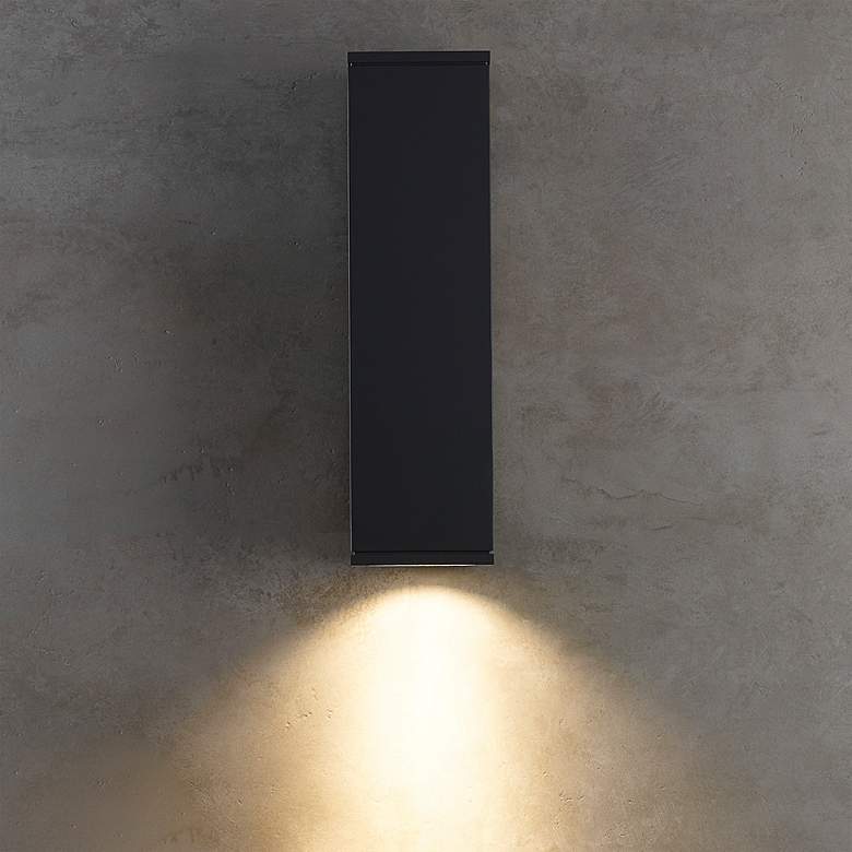 Image 1 Tech Lighting Vex 20" High Bronze LED Outdoor Wall Light