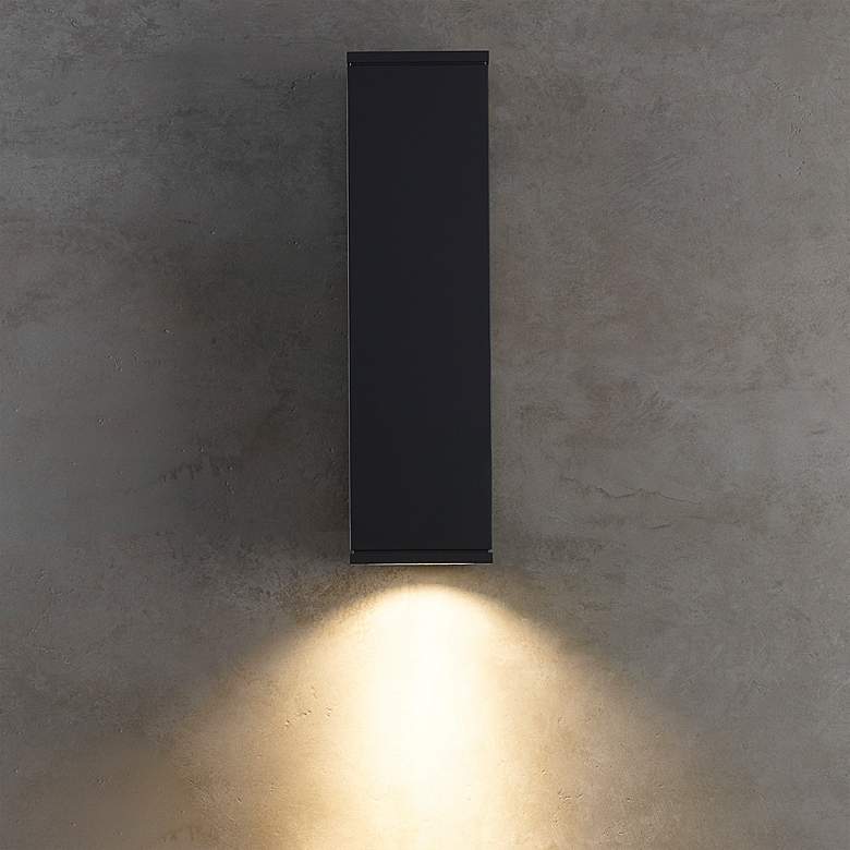 Image 1 Tech Lighting Vex 20 inch High Bronze LED Outdoor Wall Light