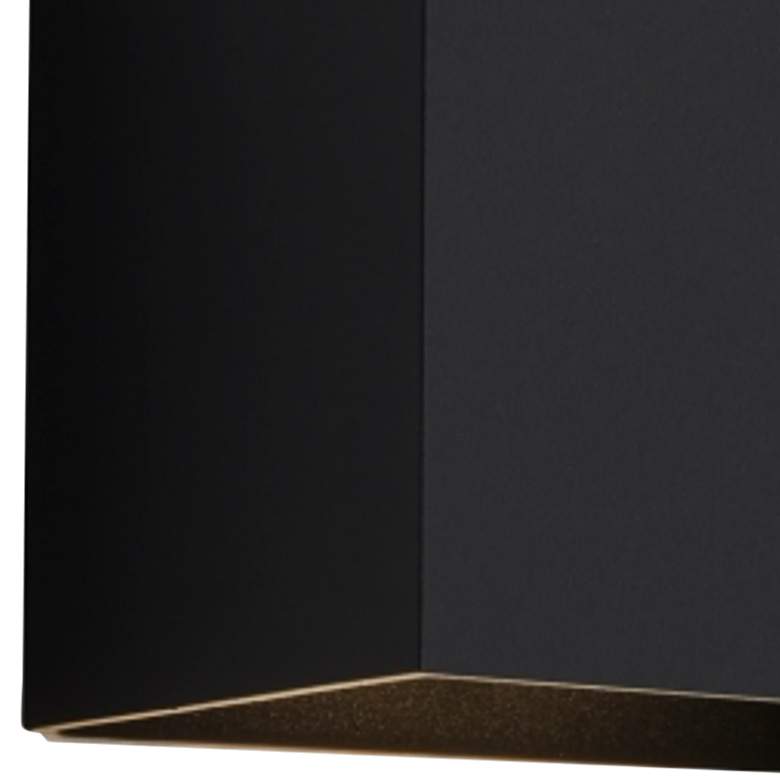 Image 3 Tech Lighting Vex 4 1/2" High Black 2700K LED Outdoor Wall Light more views