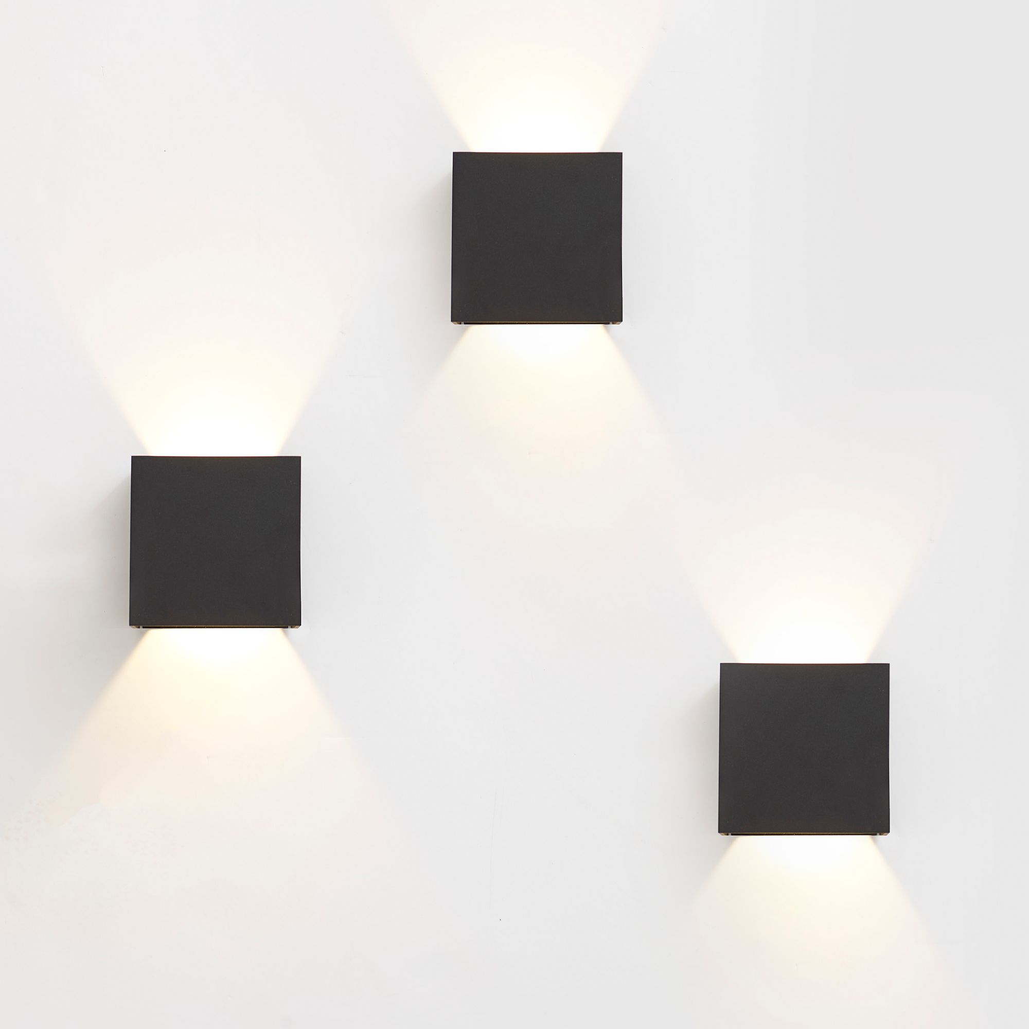 Tech Lighting Vex 4 1/2" High Black 2700K LED Outdoor Wall Light