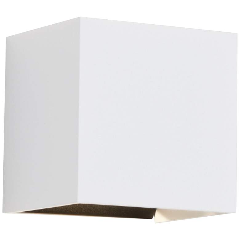 Image 2 Tech Lighting Vex 4 1/2"H White 2700K LED Outdoor Wall Light