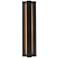 Tech Lighting Windfall 24" High Black LED Outdoor Wall Light