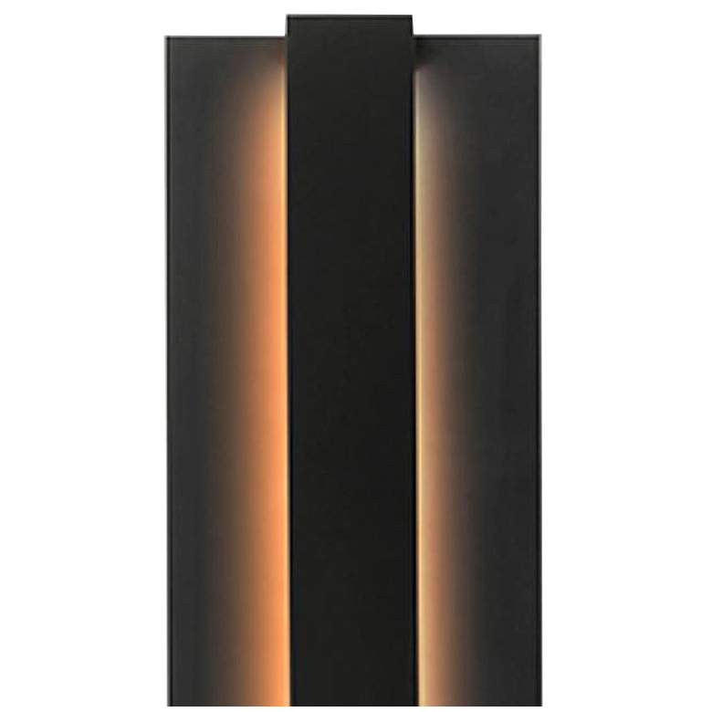 Image 4 Tech Lighting Windfall 24 inch High Black LED Outdoor Wall Light more views