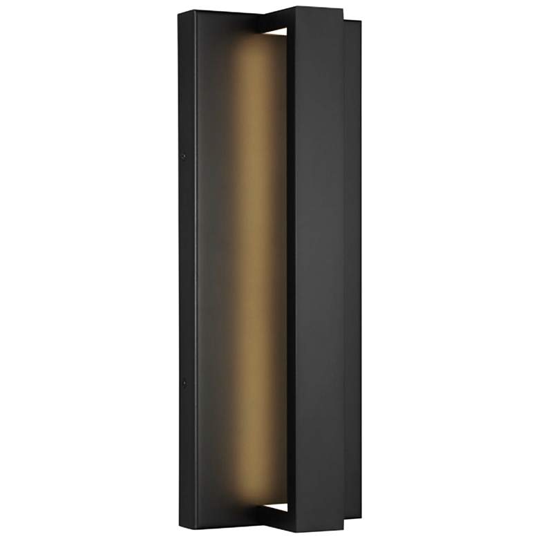 Image 5 Tech Lighting Windfall 24 inch High Black LED Outdoor Wall Light more views
