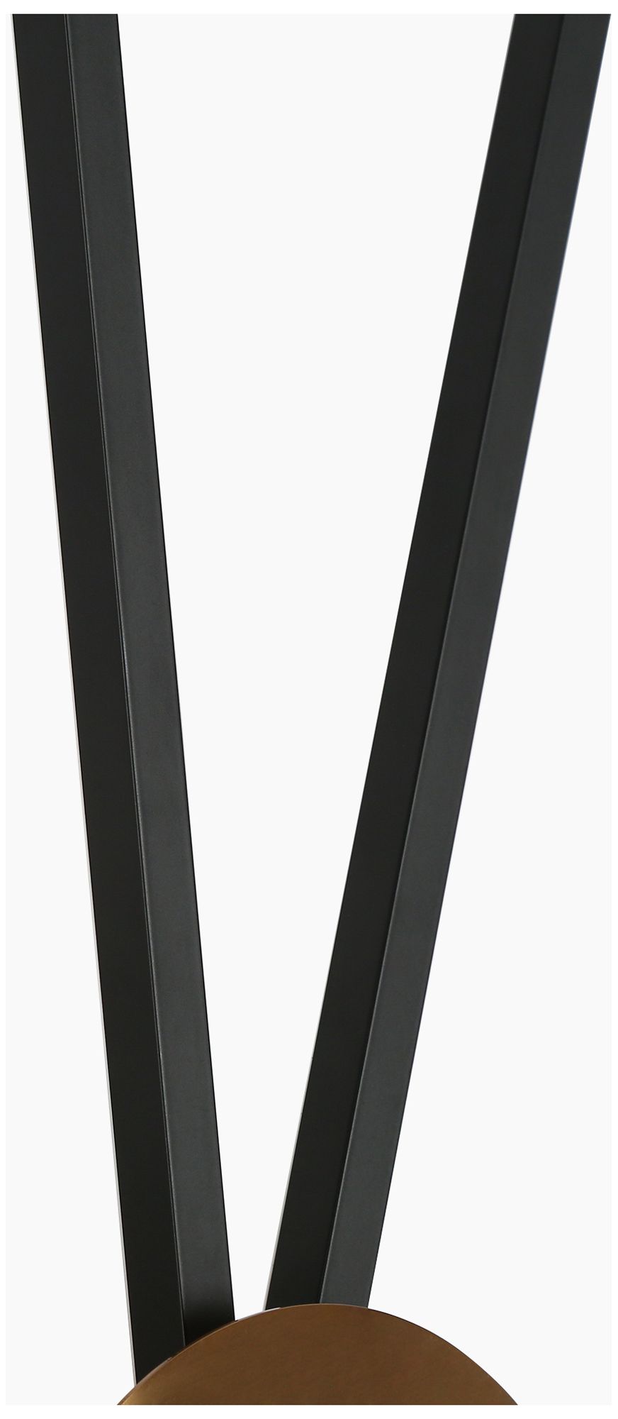 Tecrdial 4-Light Black Gold LED Wall Sconces - Made to Order