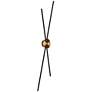 2_Tecrdial 4-Light Black Gold LED Wall Sconces