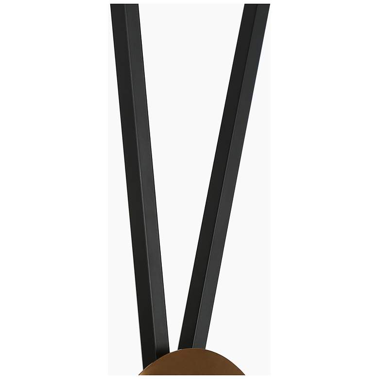 Image 5 Tecrdial 4-Light Black Gold LED Wall Sconces more views
