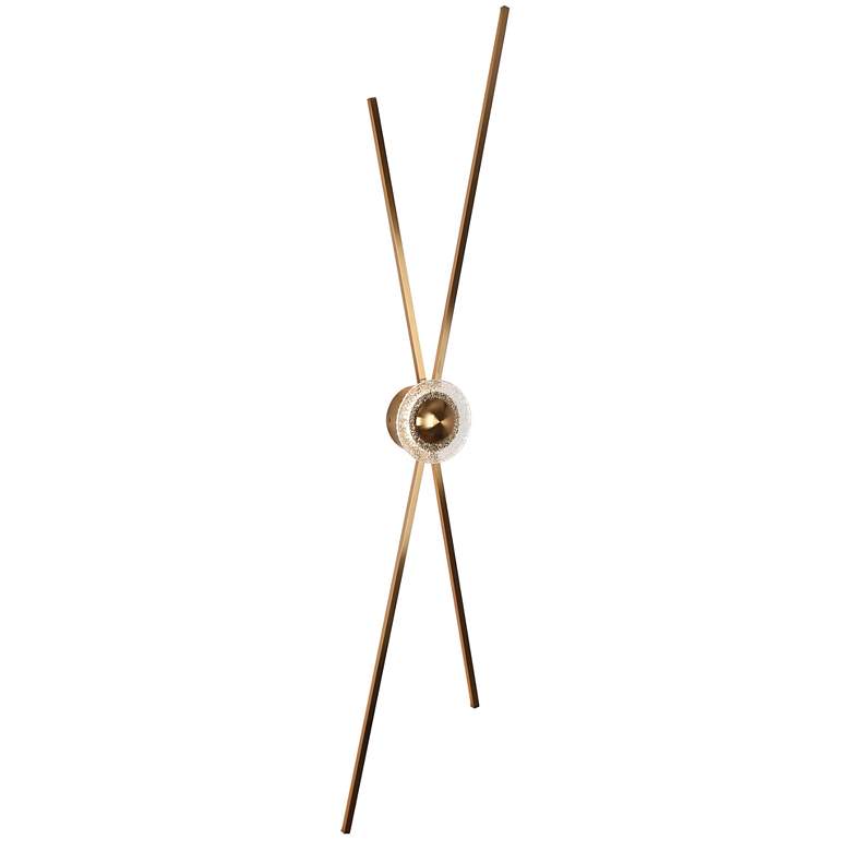 Image 1 Tecrdial 4-Light Gold LED Wall Sconces