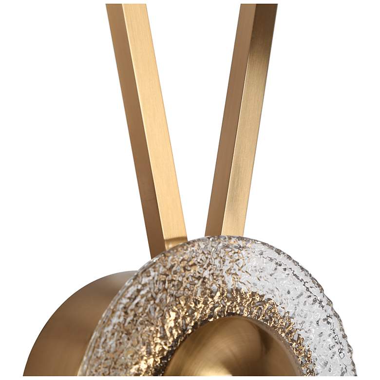 Image 5 Tecrdial 4-Light Gold LED Wall Sconces more views