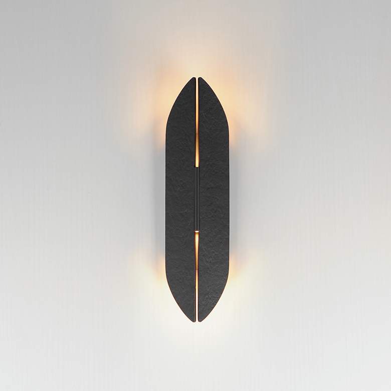 Image 3 Tectonic 18" Outdoor LED Sconce more views