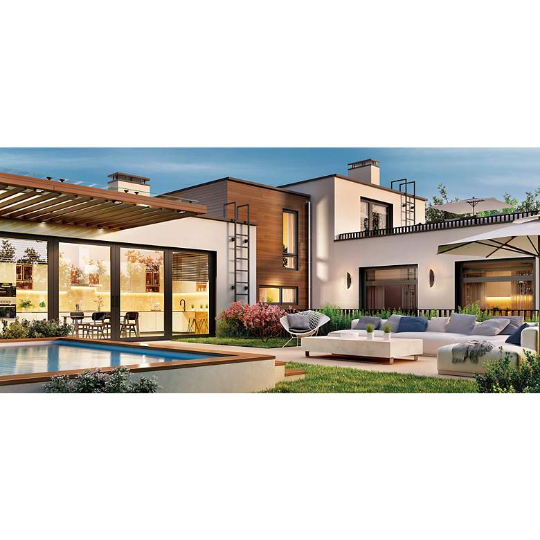 Image 7 Tectonic 18" Outdoor LED Sconce more views