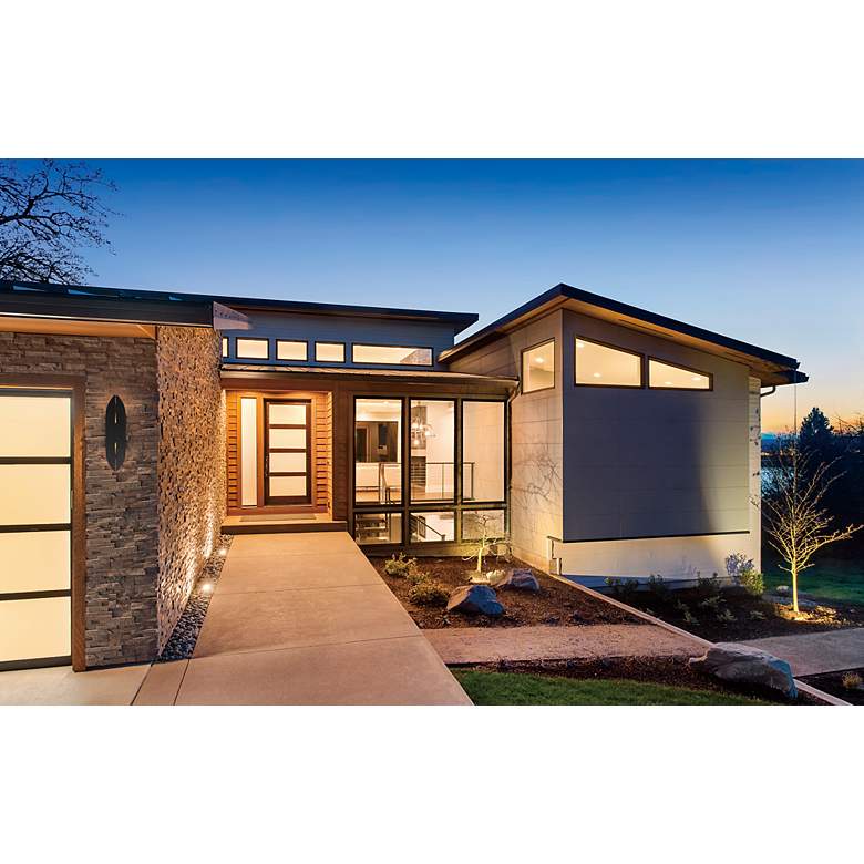 Image 5 Tectonic 22" Outdoor LED Sconce more views