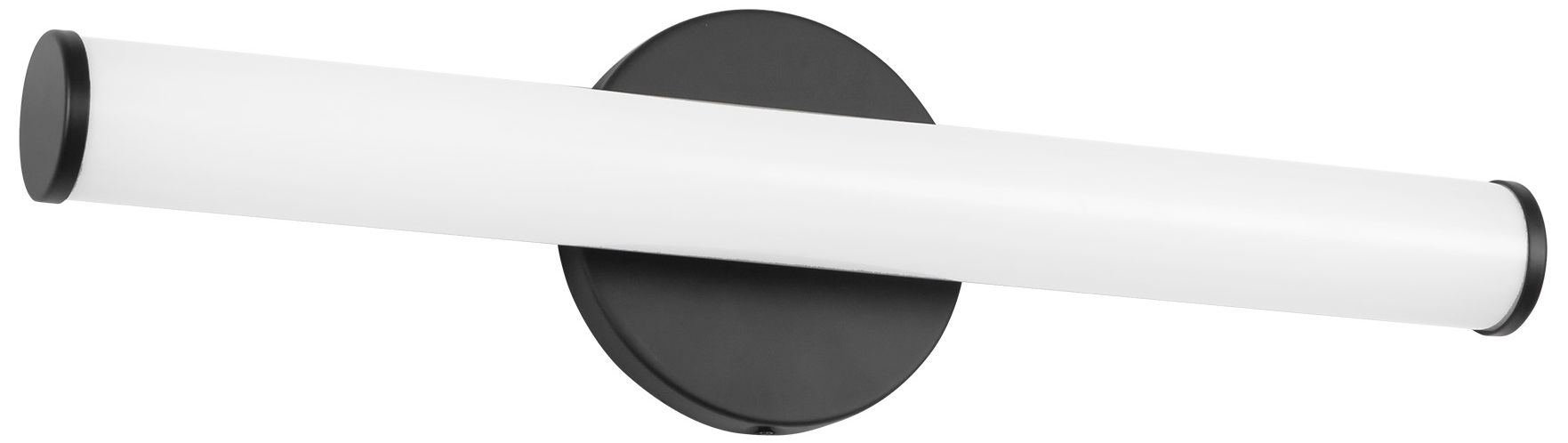 Image 3 Tectra 18-in Black dimmable LED Wall/Vanity Light more views
