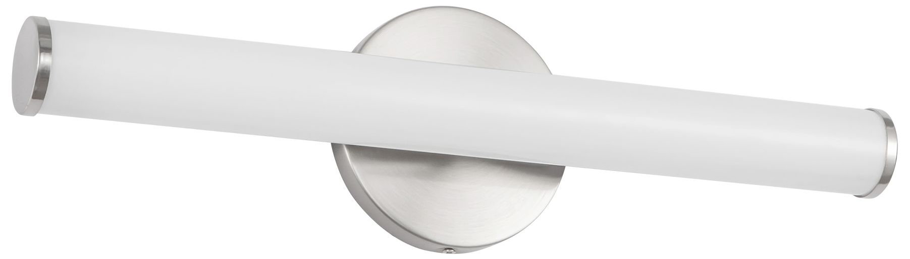 Thumbnail3 of Tectra 18-in Brushed Nickel dimmable LED Wall/Vanity Light more views