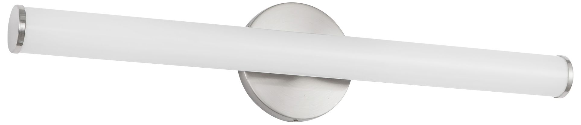 Image 2 Tectra 24-in Brushed Nickel dimmable LED Wall/Vanity Light more views