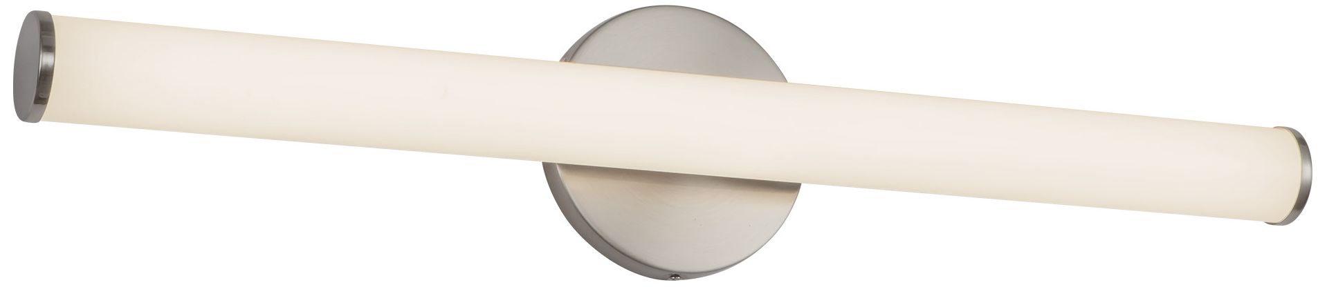Image 5 Tectra 24-in Brushed Nickel dimmable LED Wall/Vanity Light more views