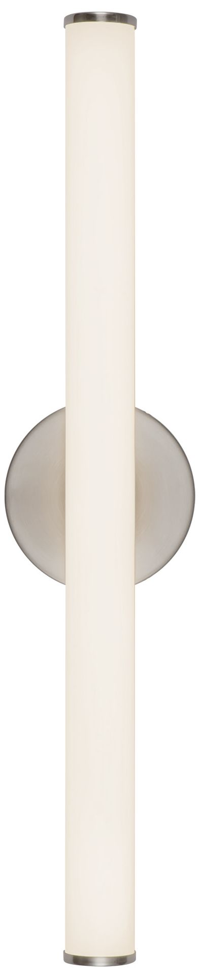 Image 6 Tectra 24-in Brushed Nickel dimmable LED Wall/Vanity Light more views