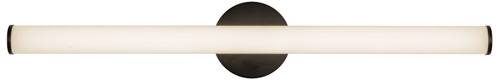 Tectra 30-in Black dimmable LED Wall/Vanity Light