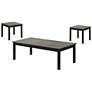 1_Teed 3-Piece Gray Coffee Table Set