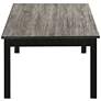 5_Teed 3-Piece Gray Coffee Table Set more views