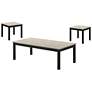 1_Teed 3-Piece Light Gray Top Coffee Table Set