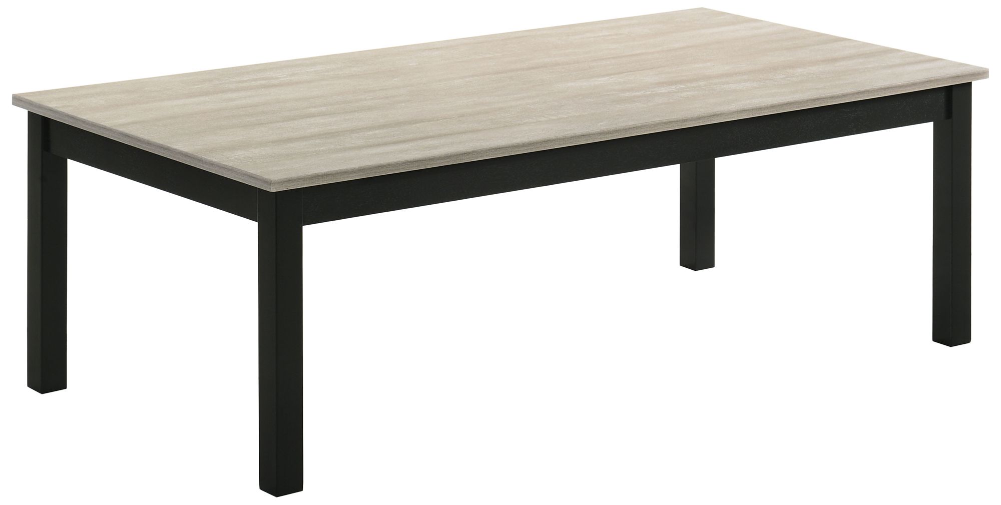 Image 3 Teed 3-Piece Light Gray Top Coffee Table Set more views