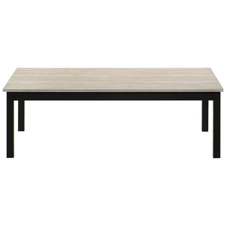 Image 4 Teed 3-Piece Light Gray Top Coffee Table Set more views