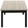 5_Teed 3-Piece Light Gray Top Coffee Table Set more views