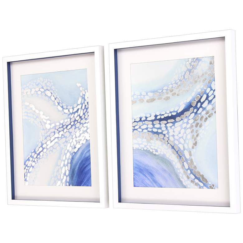 Image 5 Teeming 26" High 2-Piece Giclee Framed Wall Art Set more views