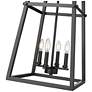 5_Tellsa 15" Wide 4-Light Pendant in Matte Black more views