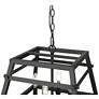 4_Tellsa 16" Wide 4-Light Pendant in Matte Black more views