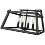 5_Tellsa 16" Wide 4-Light Pendant in Matte Black more views