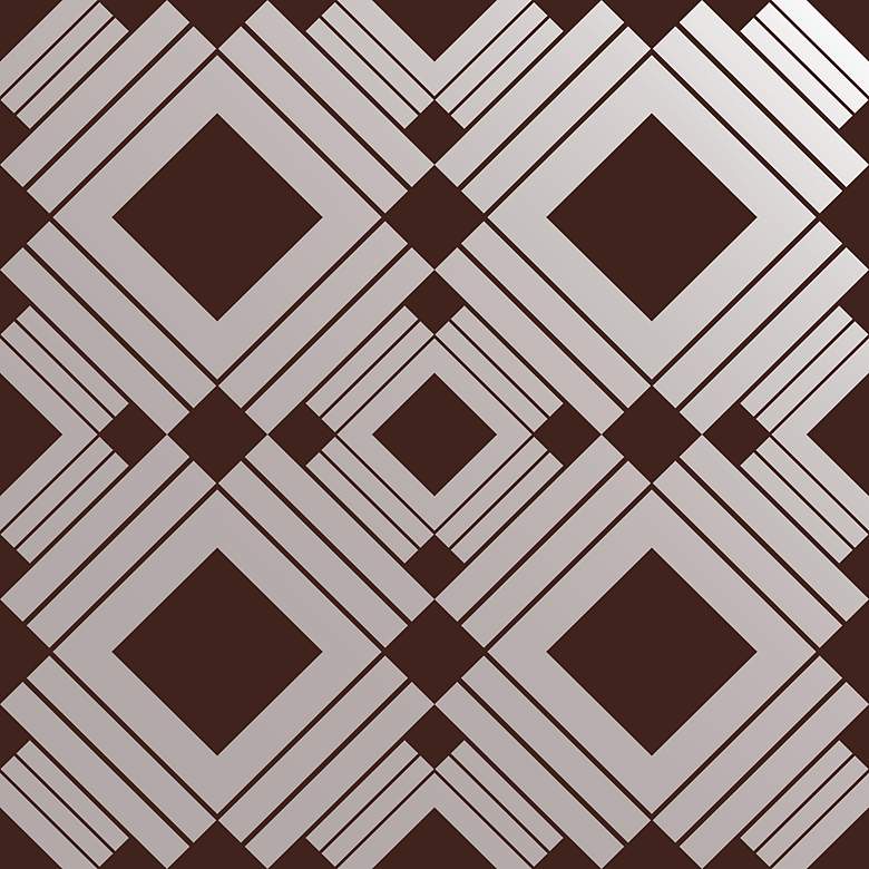Image 1 Tempaper Diamond Chocolate Removable Wallpaper