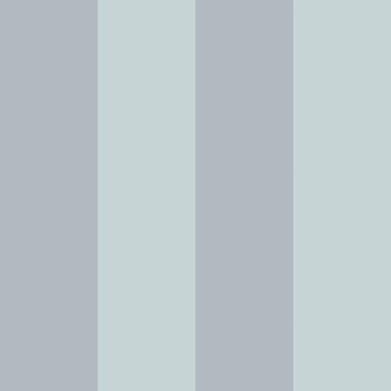 Image 1 Tempaper Stripe Cotton Blue Removable Wallpaper