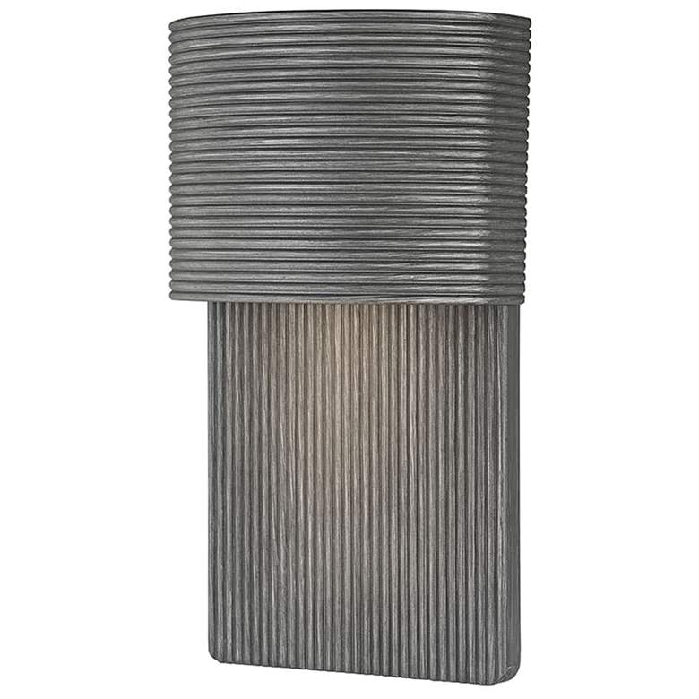 Image 1 Tempe 12 inch High Graphite Outdoor Wall Light