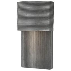 Tempe 12&quot; High Graphite Outdoor Wall Light