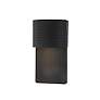 2_Tempe 12" High Soft Black Outdoor Wall Light more views