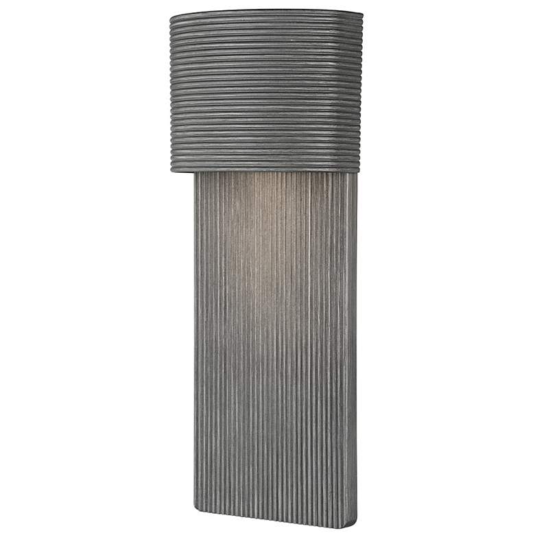 Image 1 Tempe 17 inch High Graphite Outdoor Wall Light