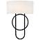 Tempe 2-Light Wall Sconce in Matte Black