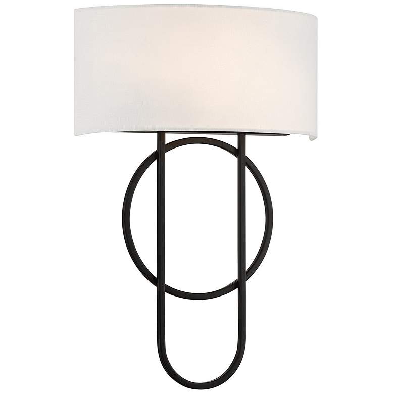 Image 3 Tempe 2-Light Wall Sconce in Matte Black more views