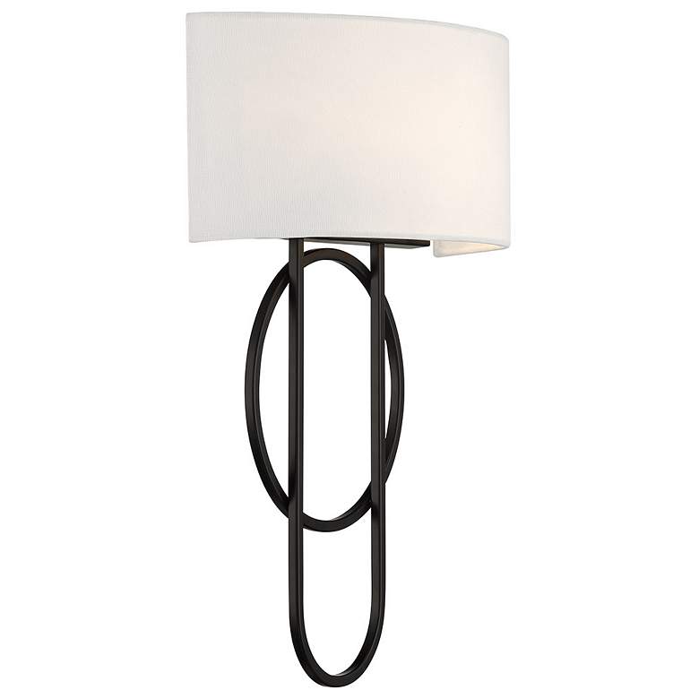 Image 4 Tempe 2-Light Wall Sconce in Matte Black more views