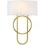 1_Tempe 2-Light Wall Sconce in Warm Brass