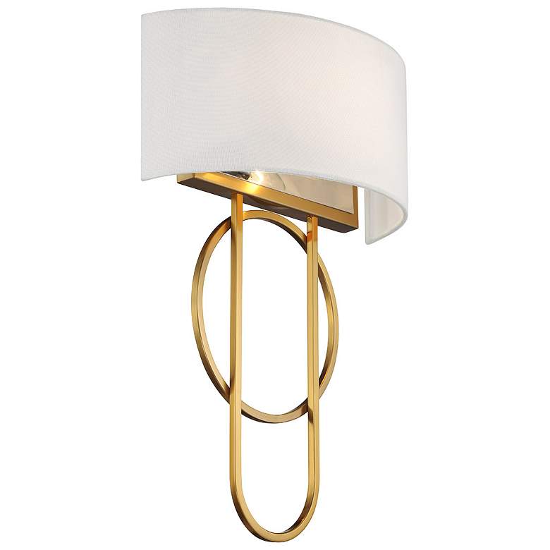 Image 6 Tempe 2-Light Wall Sconce in Warm Brass more views