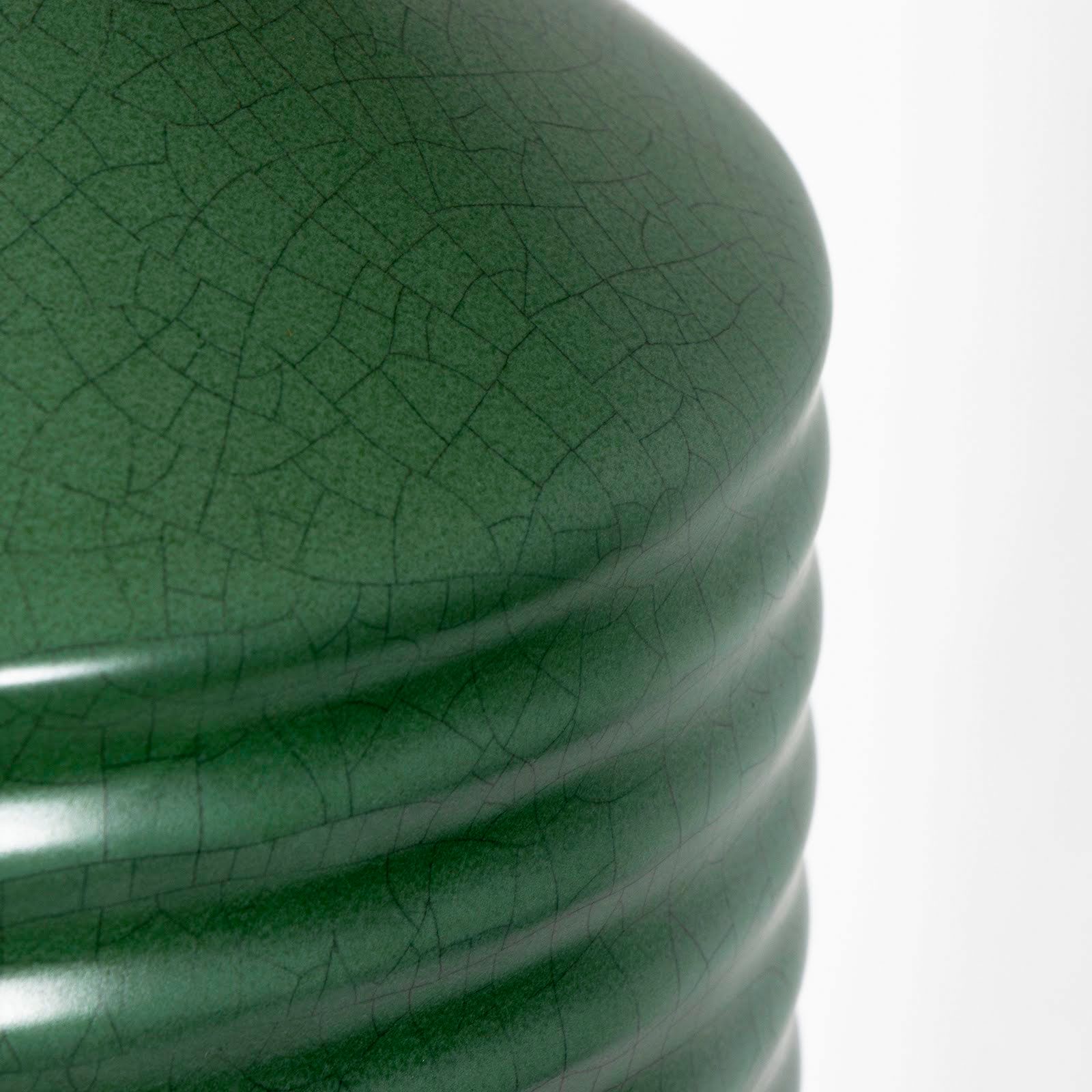 Image 3 Temperance Ceramic Table Lamp (Olive) more views