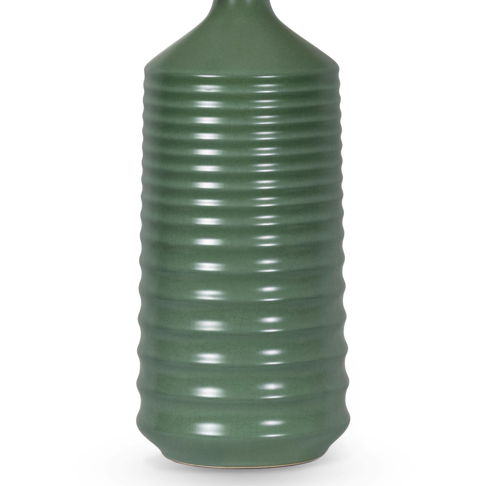 Image 5 Temperance Ceramic Table Lamp (Olive) more views