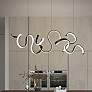 1_Tempest 27.75"H x 67"W 1-Light Linear Pendant in Black