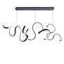 4_Tempest 27.75"H x 67"W 1-Light Linear Pendant in Black more views